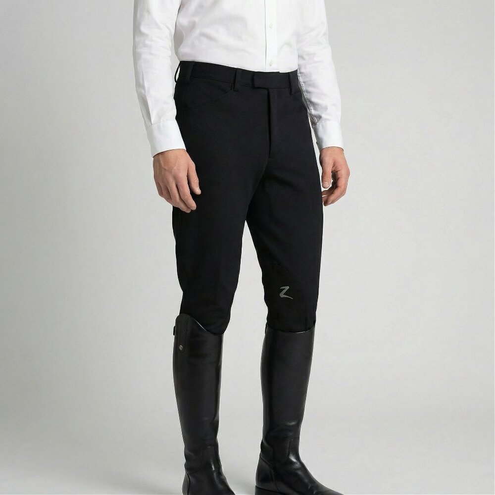 Horze Black Jodphurs Size 34" Vintage Y2K English Horse Riding Pants